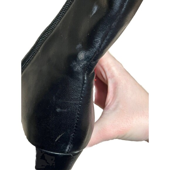 Shishang Women’s Embroidered Lace Up Faux Leather Character Booties - Picture 9 of 12